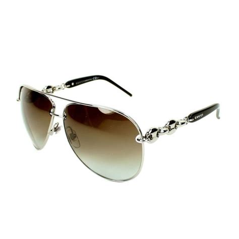 lunette gucci monture graine de cafe|Gucci Lunettes de soleil Double G à monture carrée.